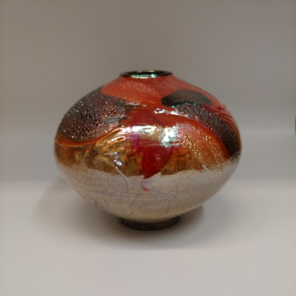 #220716 Raku Glitter Glaze $42 at Hunter Wolff Gallery